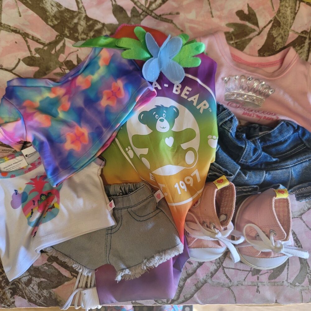 Build A Bear BAB Clothing Lot